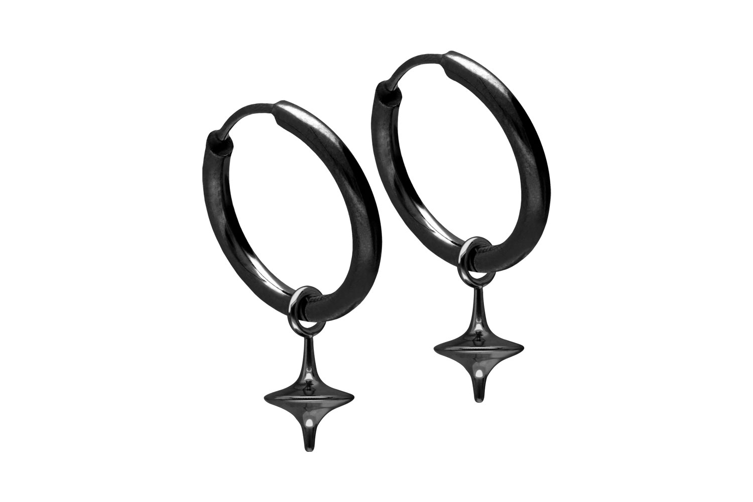 Chirurgenstahl Ohrclicker Creolen KREISEL von Piercingline